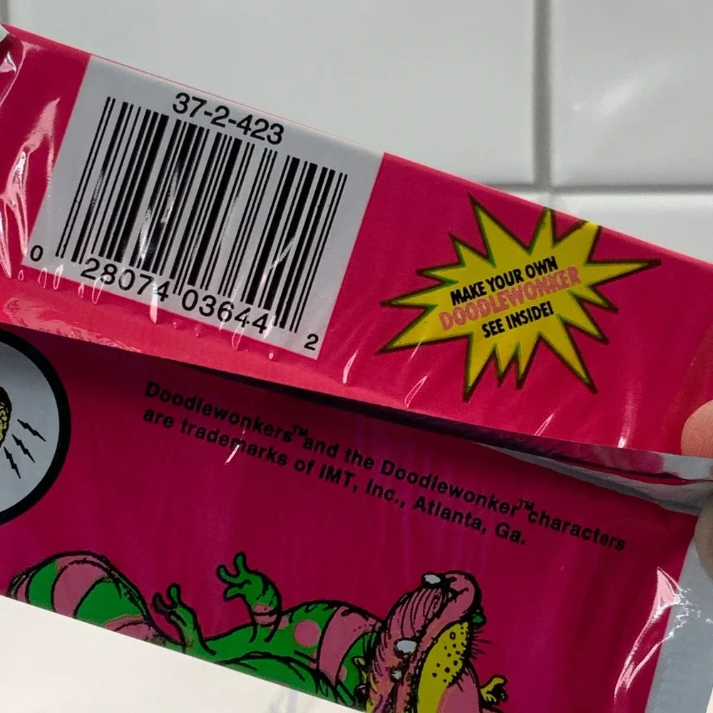 Vintage Brain Straining Doodlewonkers Sealed Trading‎ Card Pack IMT Inc 90s Toy